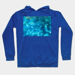 ocean turquoise blue Hoodie